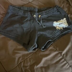 Beautiful Disaster, Large-No longer asking for permission short shorts